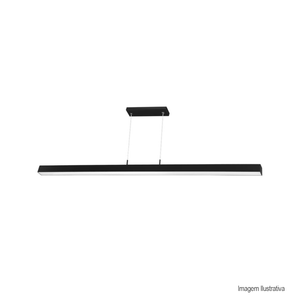 Pendente basic pro led 36w 3000k preto /ref:bsc36w4kpdpt.