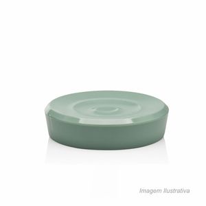 Saboneteira new belly soft verde eucalipto - ou plásticos