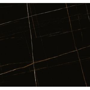 Porc. decortiles ret. black marmo pol 120x120