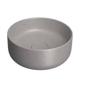 Cuba de apoio redonda slim 30cm branca - deca