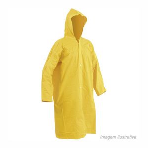 Capa de chuva pvc (sem forro) gg amarelo  vonder /ref:7012440100.
