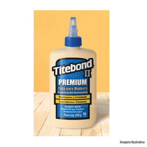 Cola Titebond Premium II P/ Madeira 258GRs. - Titebond / Ref. 6028324