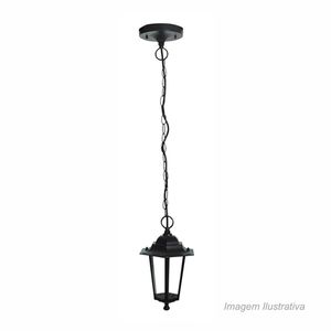Pendente de alumínio tlf28 preto taschibra/ref.15060048