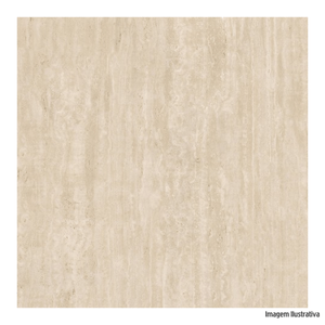 Porcelanato retificado travertino tivoli satin 90x90 biancogres /ref:cc0260t1.