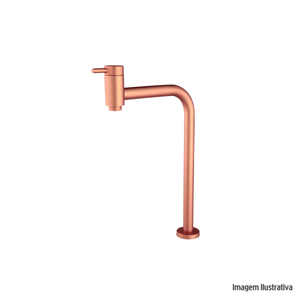 Torneira P/  Lavatório Fit 4050 C29 All Rose Matte Mesa - Imperatriz / Ref. 22496