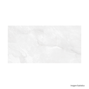 Porcelanato polido onix bianco 61x120cm damme / ref.pr12230