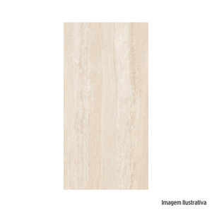 Porcelanato retetificado travertino classico velvet 60x120cm biancogres/ref.ci0206v1