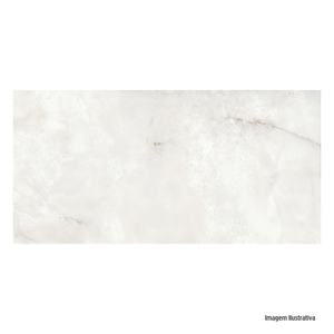 Porcelanato onix ice acetinado 62x121 damme /ref:dar12105a.