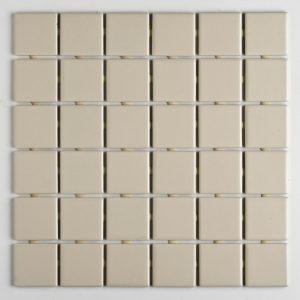 Pastilha de porcelana areia m4330 acetinado 5x5cm bege - atlas