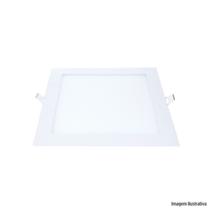 Painel de led pop quadrado embutir 18w neutra 4000k avant /ref:858100878.