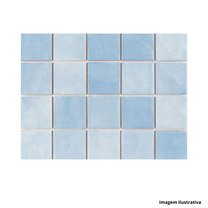 Revestimento noronha agua mesh 7,5x7,5cm eliane/ ref:8040054.