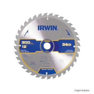 DISCO SERRA CIRC. CORTE FINO 300MMX36DX30MM IRWIN / Ref. IW14308