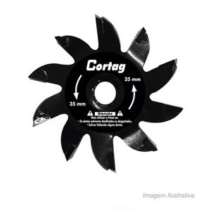 Fresa de 25mm para cortador de parede bric 35 - cortag