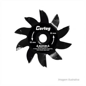 Fresa de 35mm para cortador de parede bric 35 - cortag