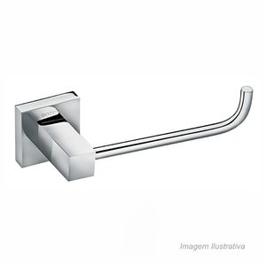 Papeleira square cromado - docol