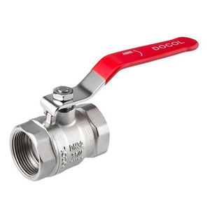 Registro esfera pn30 1.1/4"  docol vermelho.