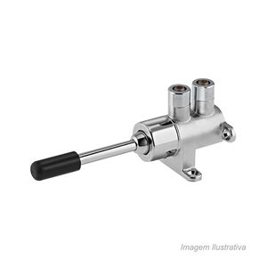 Válvula para piso ou parede pedalmatic - docol