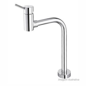 Monocomando para lavatório lóggica cromado mesa - docol