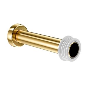 Tubo de ligação para bacia 25cm ouro polido - docol