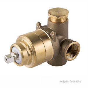Base misturador monocomando para chuveiro 3/4 alta vazão - docol