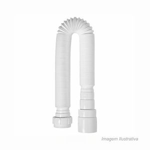 Sifão corrugado 72cm branco - docol