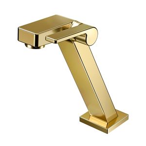 Torneira para lavatório stillo bica baixa mesa ouro polido - docol