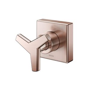 Acabamento city 1/2 a 1" cobre escovado docol