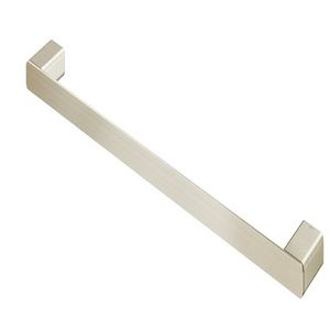 Porta toalha bastão flat níquel escovado - docol