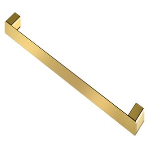 Porta toalha bastão flat ouro polido - docol