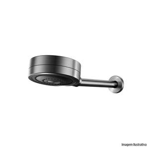 Chuveiro novo technoshower grafite escovado docol /ref:1204870.