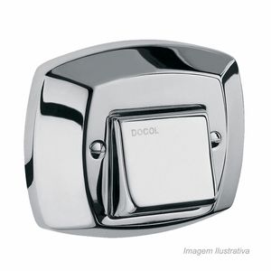 Acabamento clássica para válvula de descarga  cromado - docol/ref.01500006
