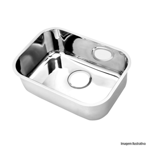 Cuba invicta alto brilho inox docol /ref:016988ch.