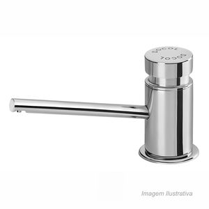 Dispensador de sabonete e detergente pressmatic - docol