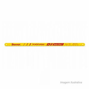 Serra manual bi metal bs aço rápido 02 unidades - starrett