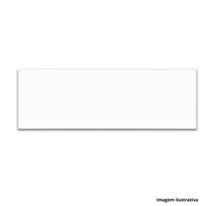 Revestimento linear white brilhante 10x30cm - eliane