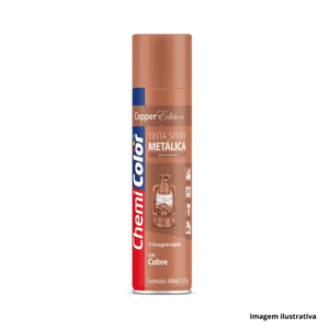 Tinta spray 400ml uso geral cobre chemicolor /ref.680.106