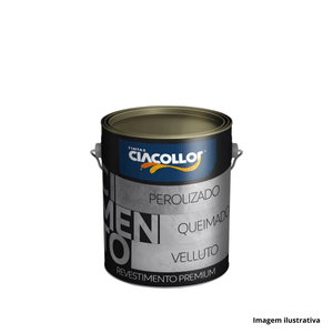 Cimento queimado perolizado interno 4,5kg black ciacollor /ref. 11243