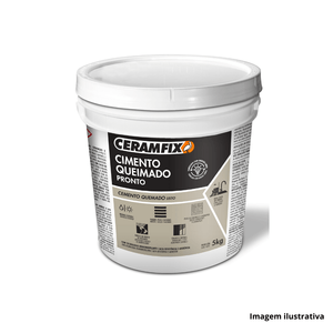 Cimento Queimado Pronto Cinza KG - CERAMFIX / Ref. 603986