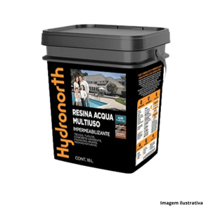 Resina acqua 18 lt incolor hydronorth /ref.6346