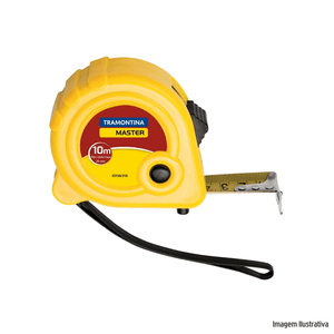 Trena master 10 metros amarelo tramontina /ref:43156/310.