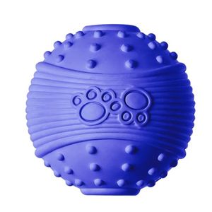 Bola de borracha para cães azul - sanremo