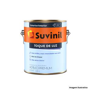 Tinta Acrílica Toque De Luz 3,6LT  Branca - SUVINIL / Ref. 53408615
