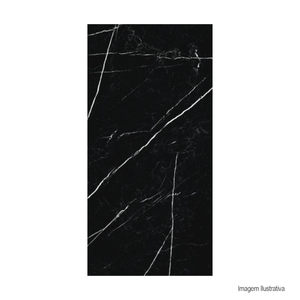 Porcelanato retificado royal black satin 60x120 biancogres /ref:ch0297l1.