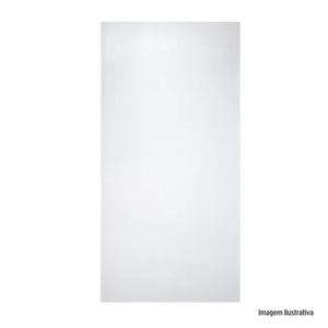 Porta de Madeira Semi-Sólida Branca 110X210CM  Famossul