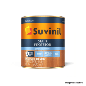 Verniz Stain Protetor Acetinado Incolor 0,9LT - SUVINIL / Ref. 53387733