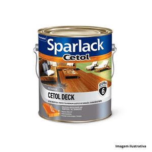 Verniz cetol deck semibrilho 3,6lt natural  sparlack /ref.1139916001