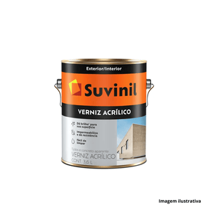 Verniz Acrílico 3,6LT - SUVINIL / Ref. 53372522