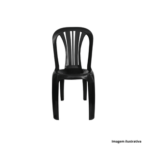 Cadeira lisboa eco premium preto x-plast /ref.x-plast