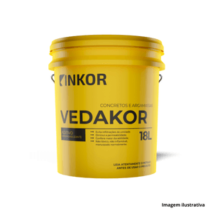 Impermeabilizante vedakor 18l hidrofugante inkor /ref.5045
