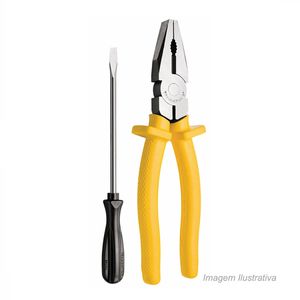 Kit alicate e chave de fenda - tramontina